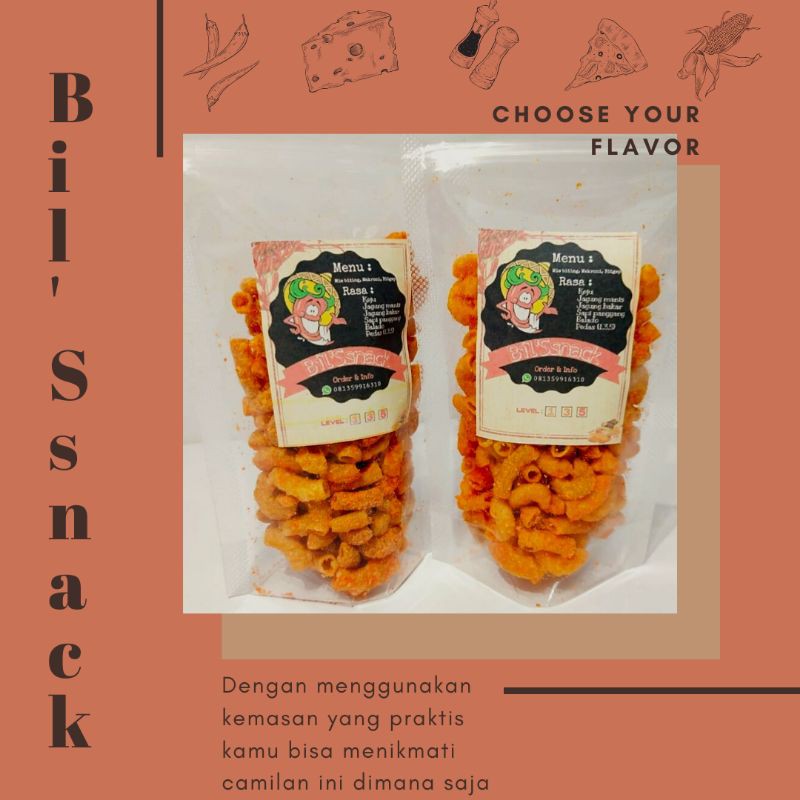 

Bil'Ssnack Makroni 50g