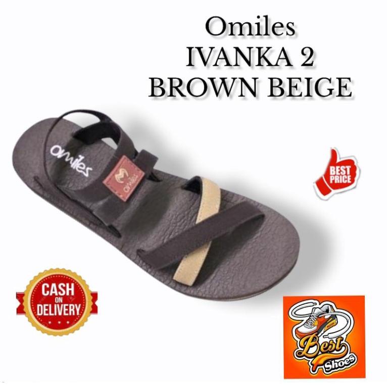 "TLW.02Jl22υ" OMILES  IVANKA  & IVANKA 2 - SANDAL GUNUNG  WANITA DEWASA - OMILES ORIGINAL