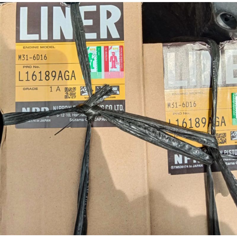 liner mitsubishi 6D16T NPR