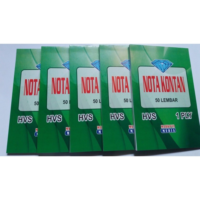 

Nota HVS / Nota Jualan ISI 50Lembar / Nota/ Noto 1 Play / Jual Nota / Kwitansi / Nota Pembayaran /
