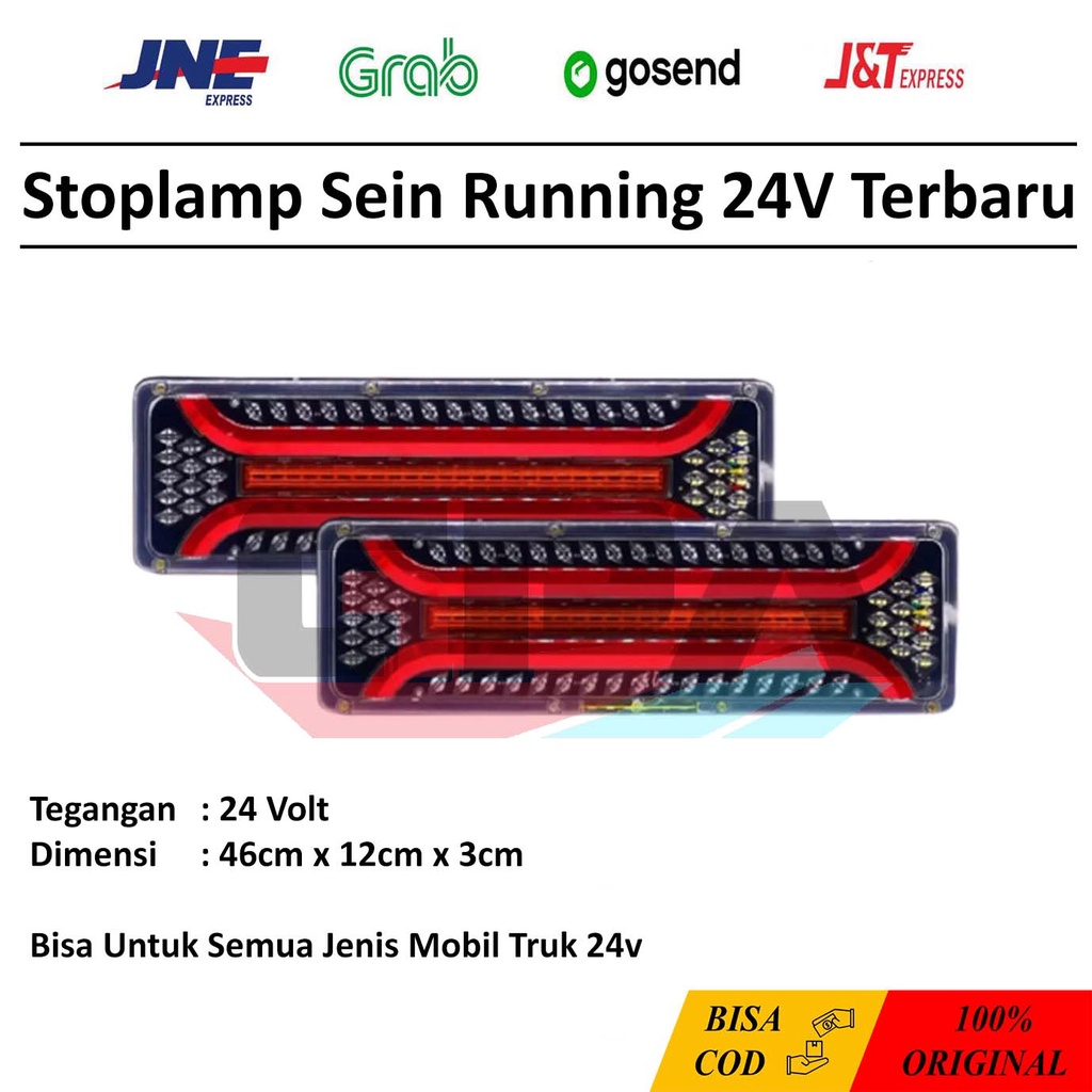 Stoplamp Sein Running 24V Terbaru