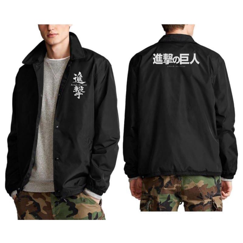 HARGA GROSIR - Jaket Coach Attack On Titan SNK - Shopartonline