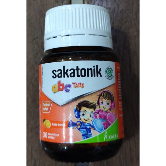 Sakatonik ABC 30 Tablet Isap/ Daya Tahan Tubuh / Tumbuh Kembang Anak / Nafsu Makan / Penyembuhan