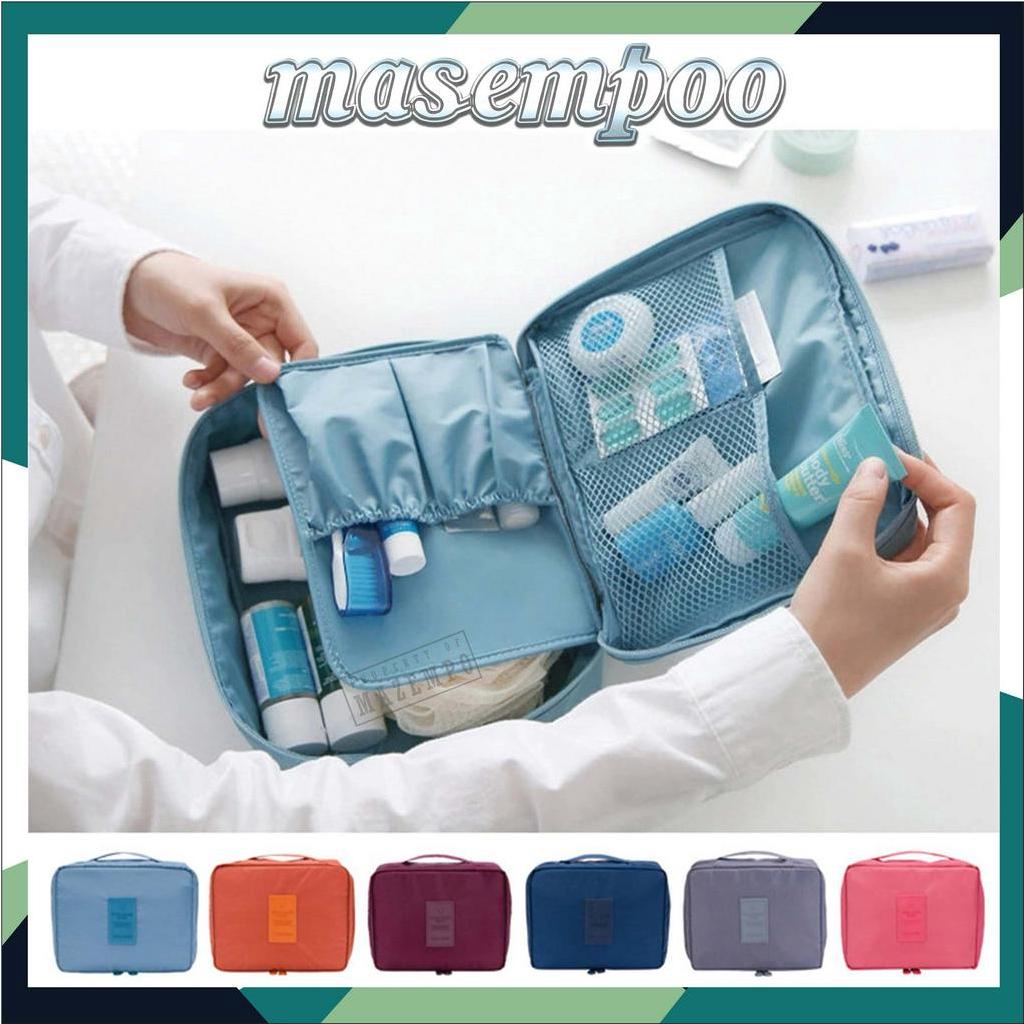 Tas Kosmetik travel bag korea pouch traveling besar Pouch Organizer