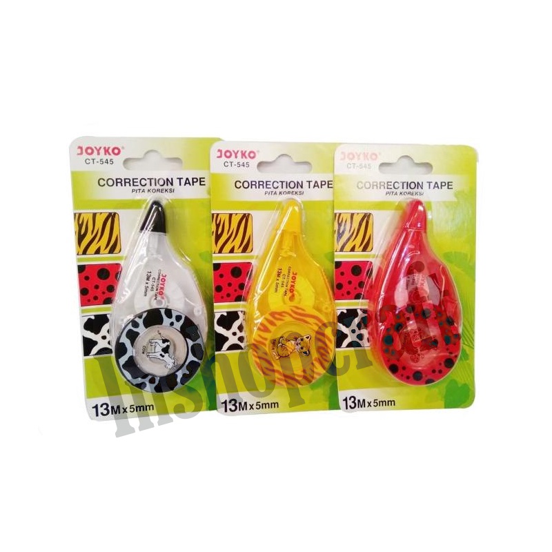 

Tip-ex Kertas Correction Tape Joyko CT-545 13 Meter Murah [INSHOP]