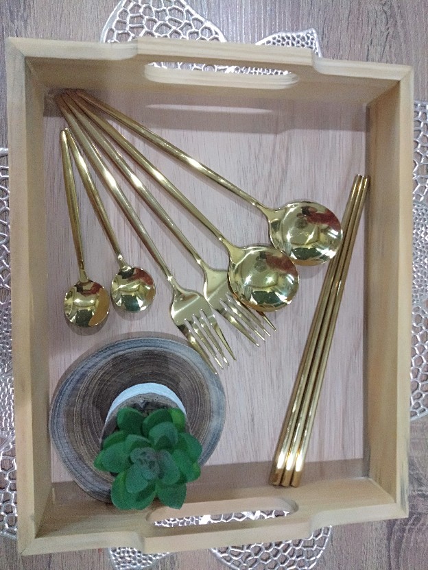 Garpu Makan | Garpu Stainless Steel | Garpu Emas