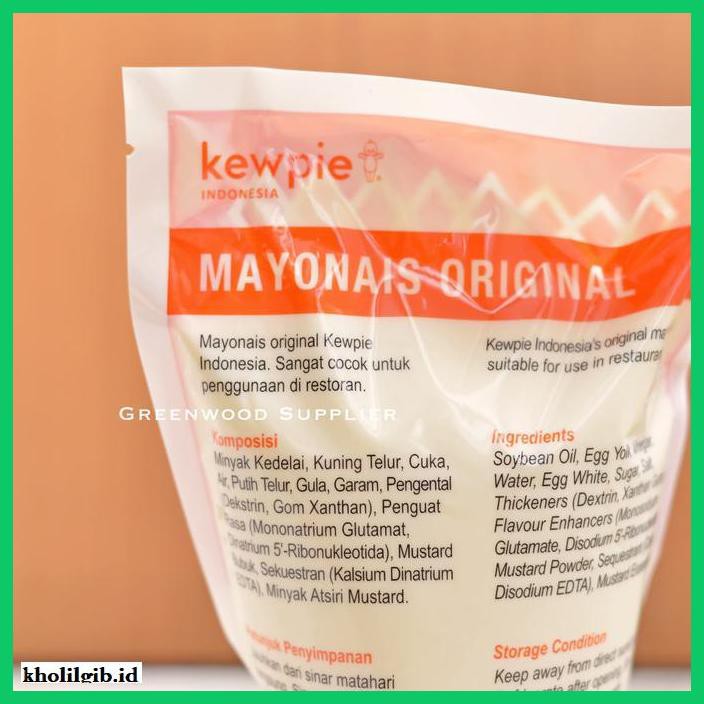 

gnidderdsaus- kewpie mayonais original - 1 kg (best seller) -asliiiiii.