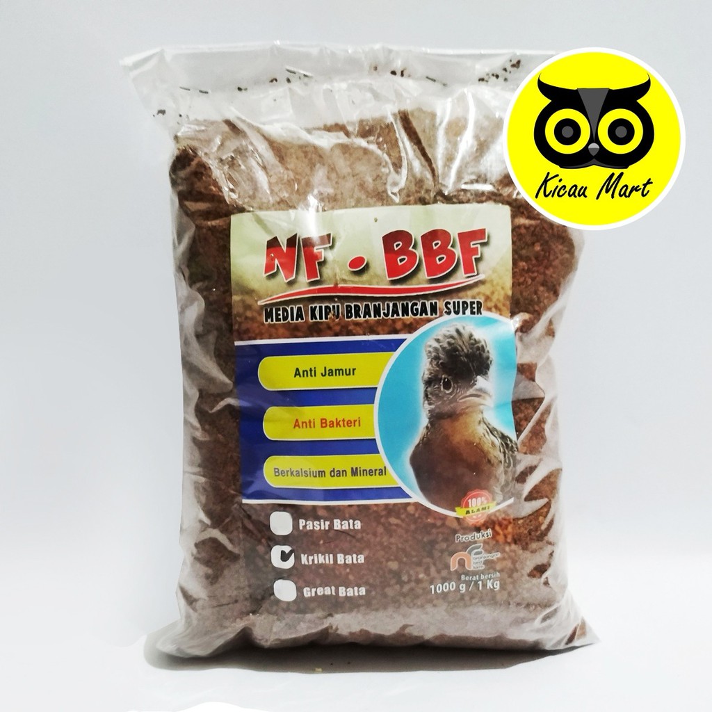 PASIR KRIKIL BATA BATU MEDIA KIPU SANGKAR KANDANG BURUNG BRANJANGAN 1 KG NF – BBF AKBBBF