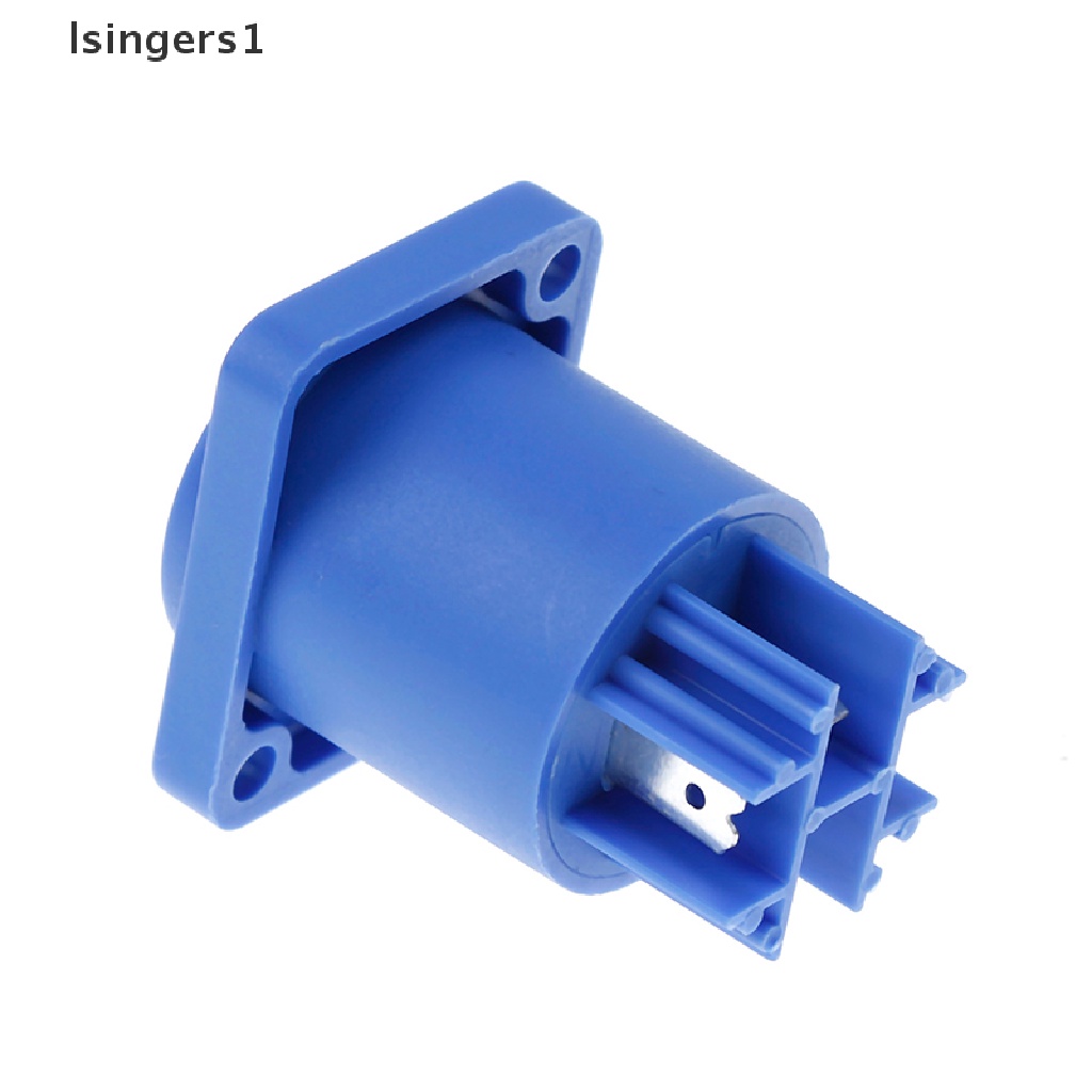 (lsingers1) Nac3fca Socket Konektor Panel PowerCon 3 Pin Female 20A / 250V