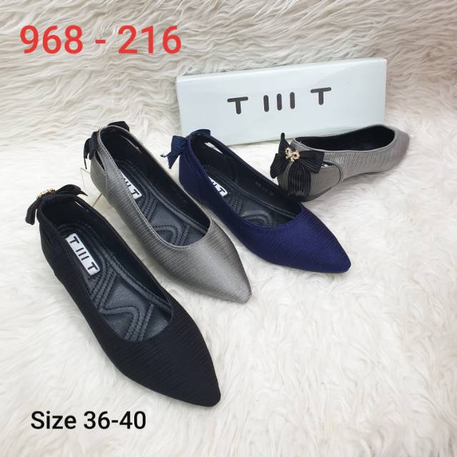 Sepatu Flat TIIIT / 968-216/ Size 36-40