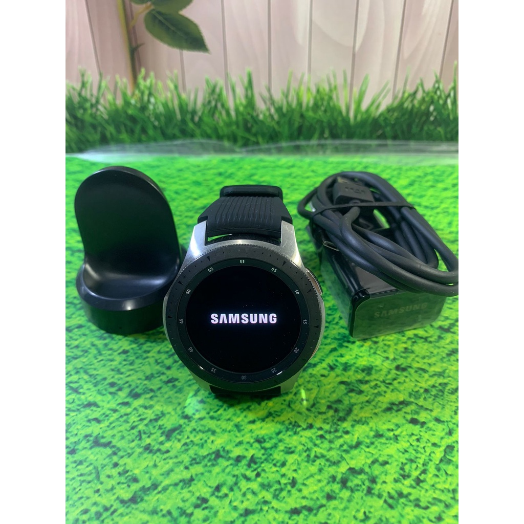 Samsung Galaxy Watch S4 46mm original Silver smartwatch Adroid heart Blood Oxi