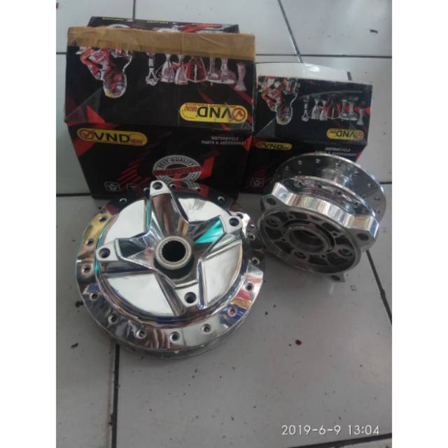 TROMOL DEPAN BELAKANG HONDA PCX 150 NEW VND CROM TROMOL PCX 150 NEW LOKAL VND