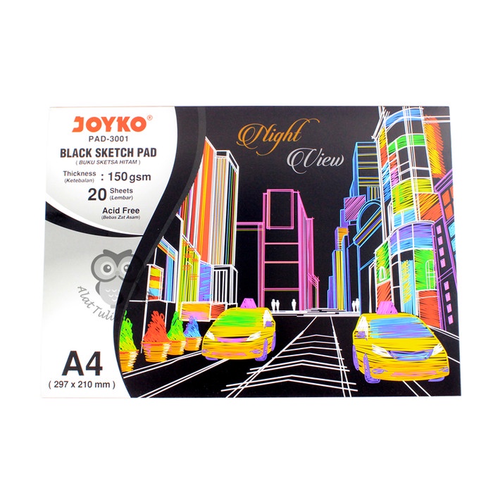 

Buku Sketsa Hitam A4 Joyko PAD-3001