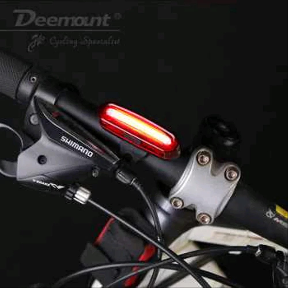 Deemount Lampu Sepeda LED Taillight 120 Lumens  Sepeda MTB - SELI