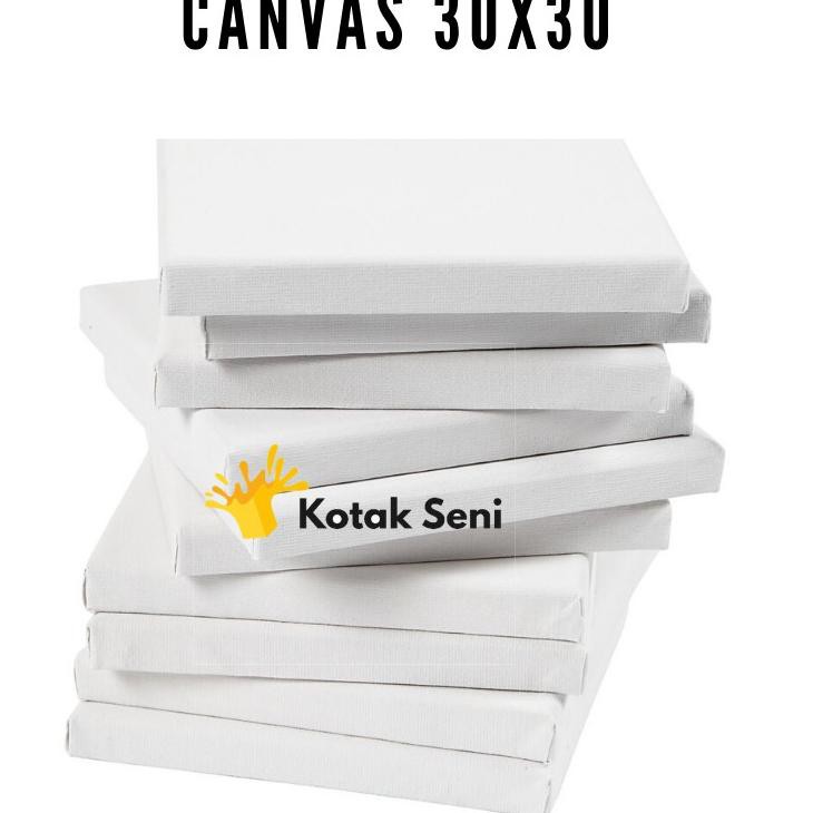 

MYN Canvas Lukis 30 x 30cm / Kanvas Lukis 30x30 cm / Canvas Marsoto←Σ (Stok Banyak)