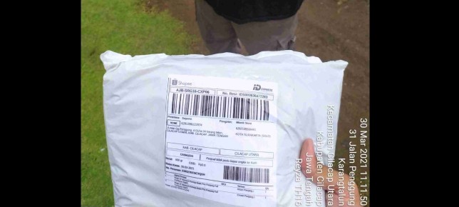 Praja V2 Abstrack Kemeja Batik Pria Panjang Full Furing By Anjani