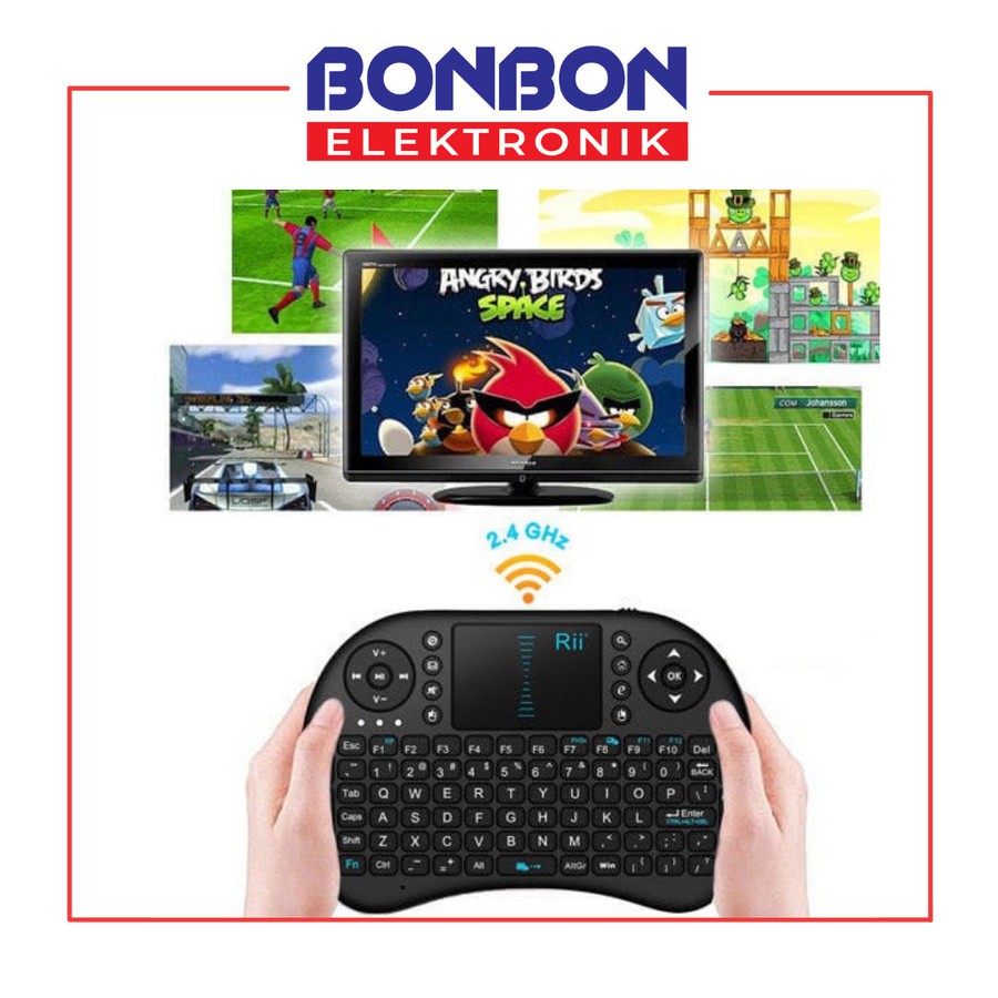 Mini Keyboard Wireless Handheld For PC Smart Android TV