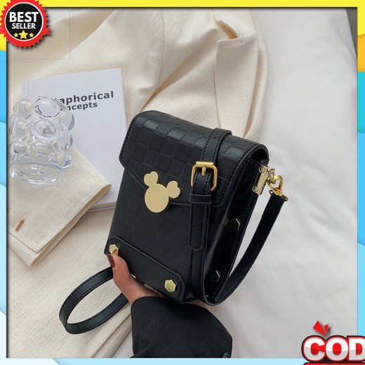 Tas Hape Wanita Tas Selempang Mini Slempang Slingbag Hp Handpone Buat Santai Jalan Jalan Cewe Cewek 