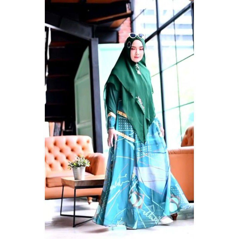 ready ya akhwat ak 331 ak 12/2 by akhwat moslem wear gamis syar'i syari