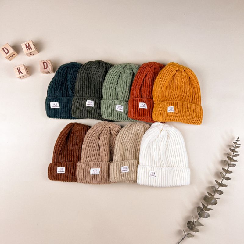 Domikado | Beanie Hat | Beanie hat anak | Topi rajut anak premium-1