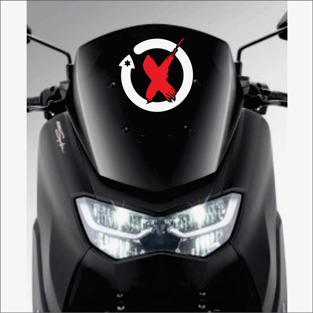 CUTTING STIKER MOTOR NMAX STIKER CUTTING NMAX STIKER LOGO X LITE