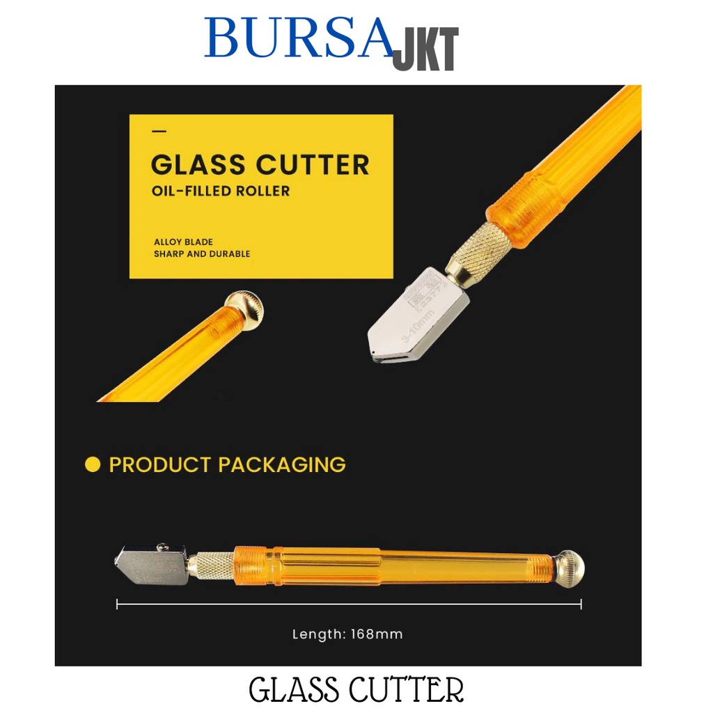 PISAU CUTTER POTONG KERAMIK UBIN KACA BESI GAGANG CUTTING OIL GLASS