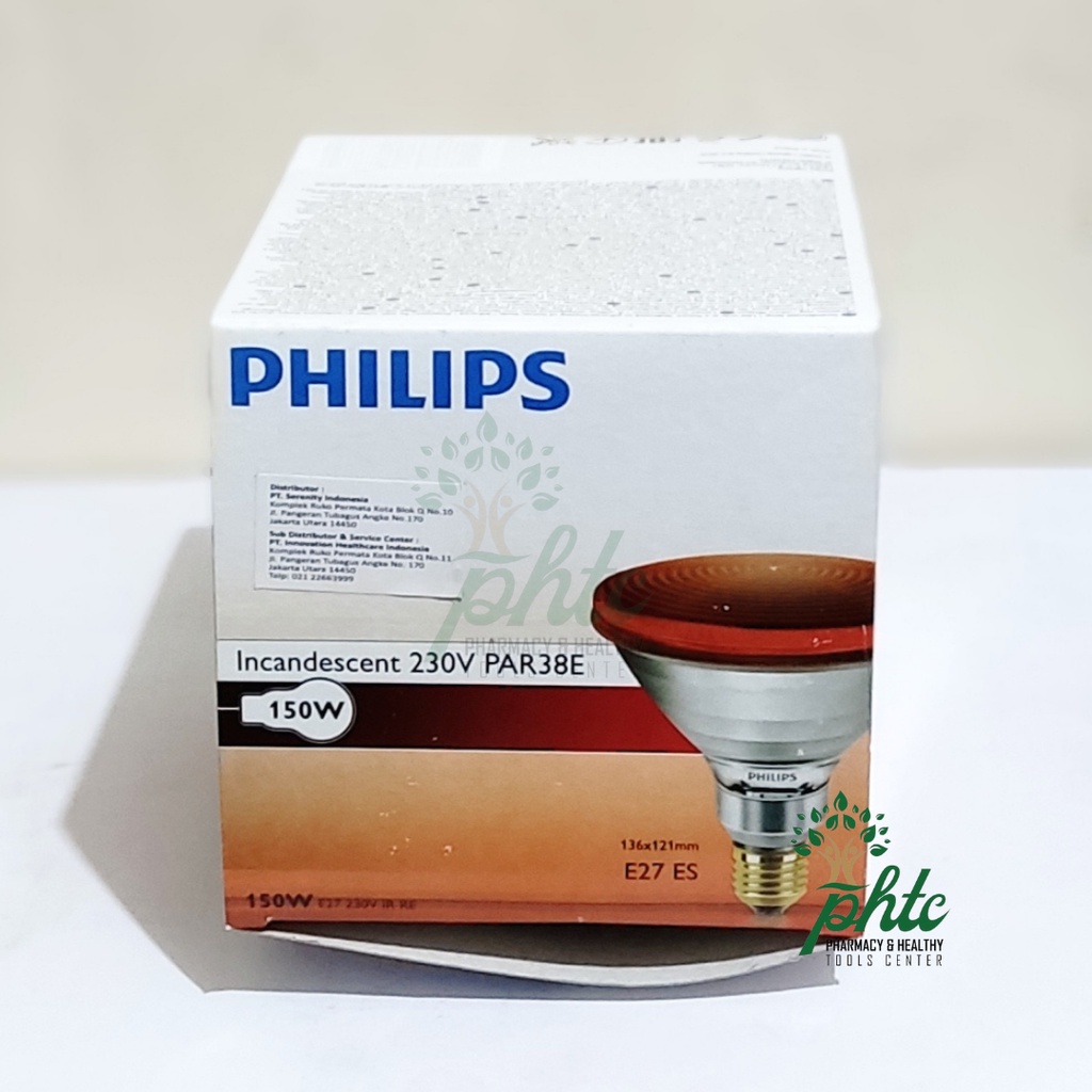 PHILIPS Lampu Bohlam Infrared 150 watt Untuk Beurer IL21