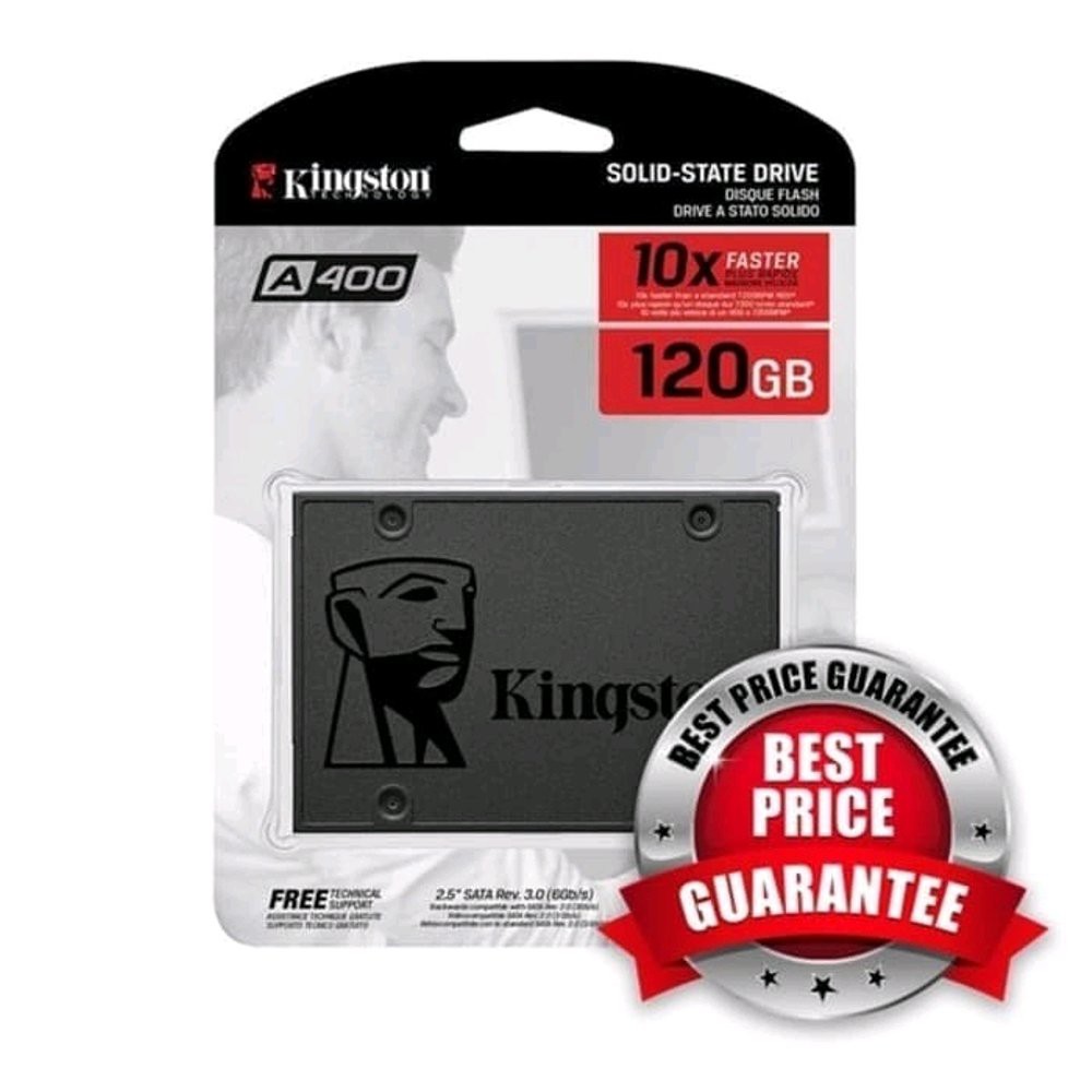 SSD KINGSTON 120GB SATA3 - KINGSTON SA400 120GB Berkualitas
