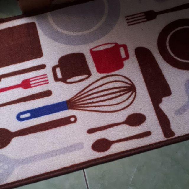 Rug Kitchen / Rug Dapur / Karpet Dapur / Keset Dapur Sangat Elegan Anti Slip