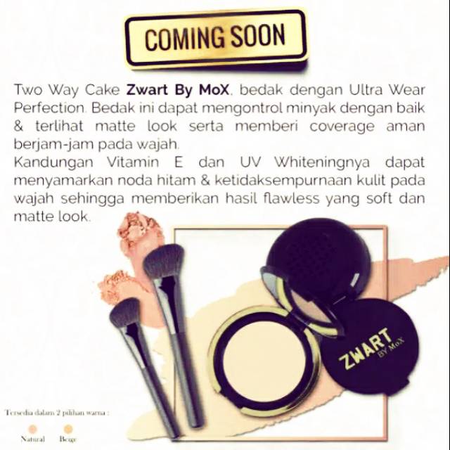 Bedak padak ZWART by mox