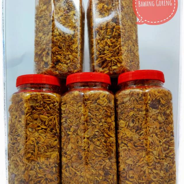 

BAWANG GORENG BREBES 250 GRAM, BAWANG MERAH GORENG BREBES (Renyah, Gurih, Lezat Tanpa Pengawet)