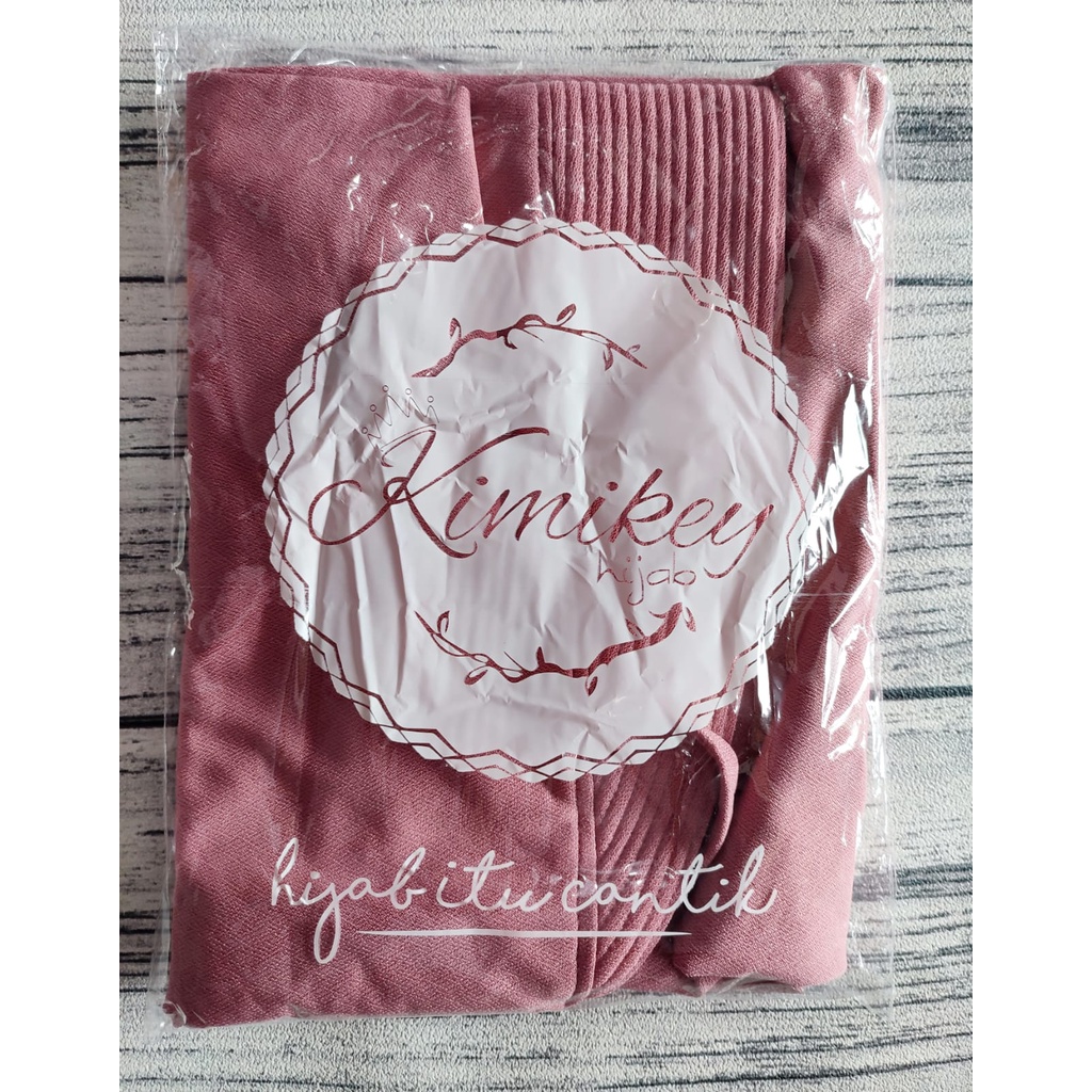 BERGO PAD MAIDA ORI BY.KIMIKEY HIJAB-Peach