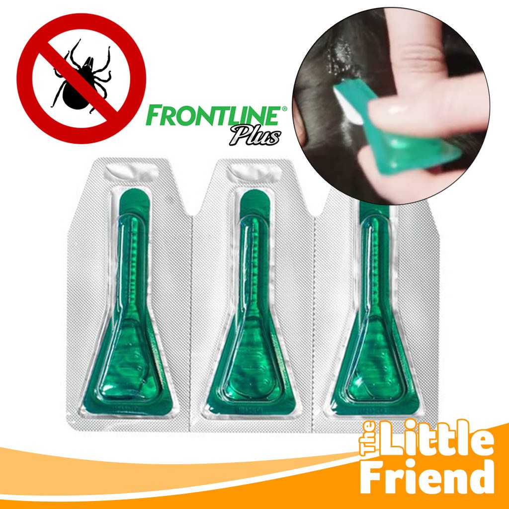 Obat Kutu Tetes Anjing Medium Dog Frontline Plus Fleas &amp; Ticks 10-20kg