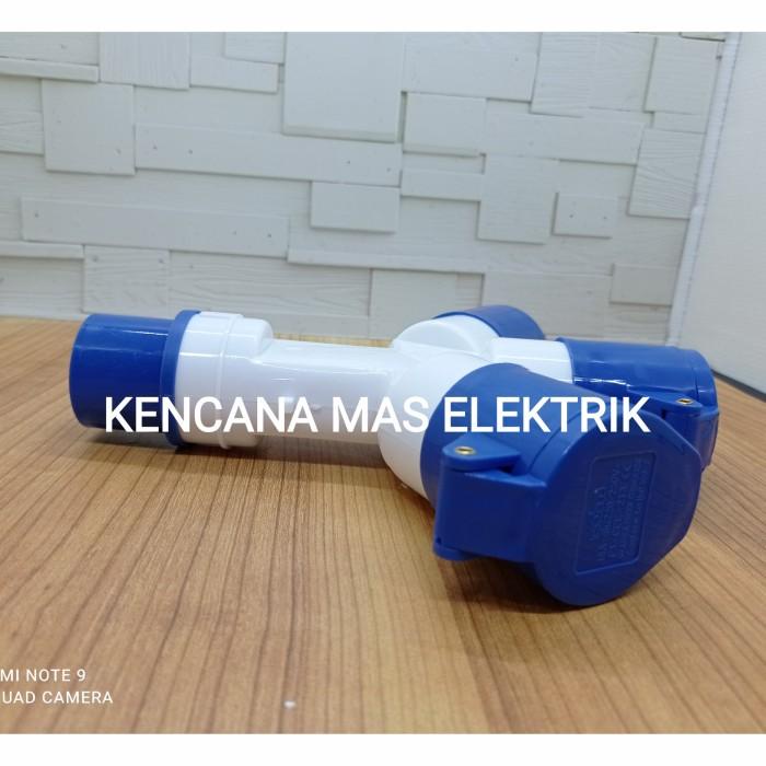 Industrial Plug & soket Cabang 3 3x16A CEE fort Industrial Plug & soke