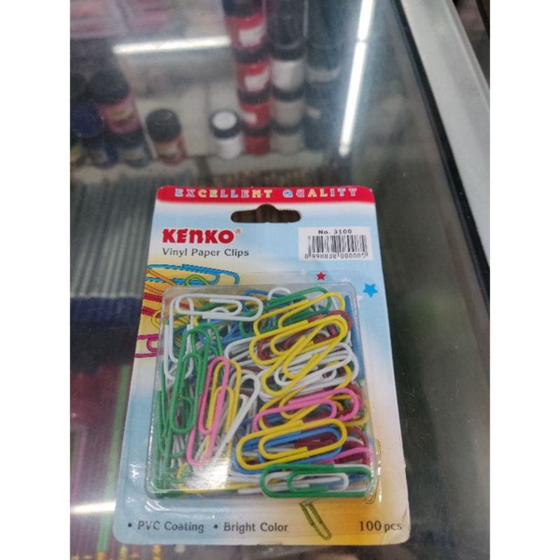 

JOYKO PAPER CLIP WARNA / PENJEPIT KERTAS KLIP KECIL BESAR