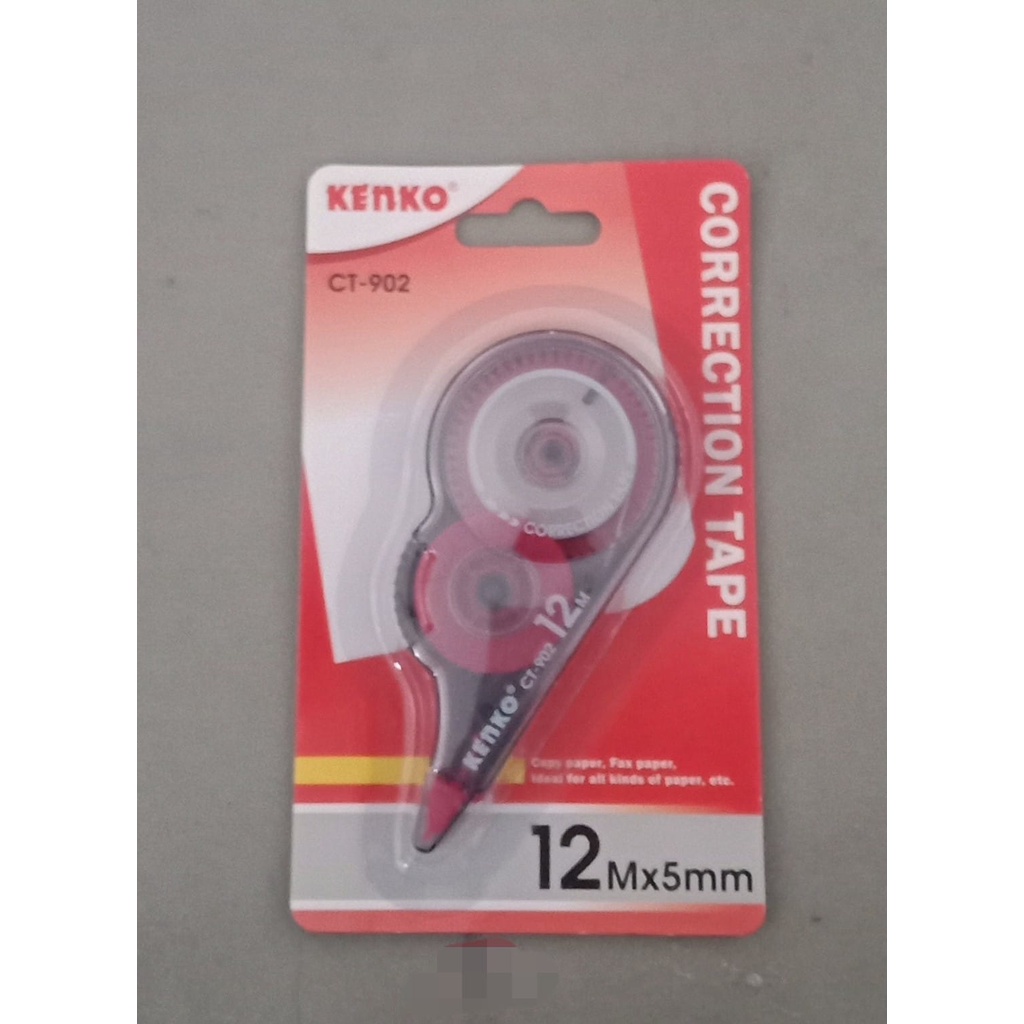 Correction Tape Pita Koreksi Kenko CT-634 , CT-802 ,CT-902, CT- 903