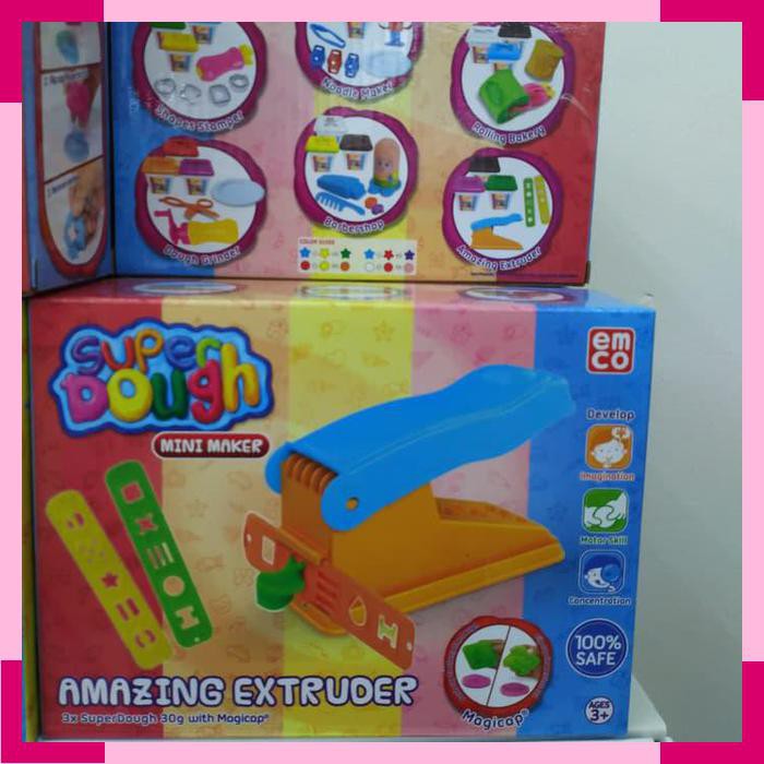 Super dough | barbeque set | fruit fun | barbershop | amazing extruder