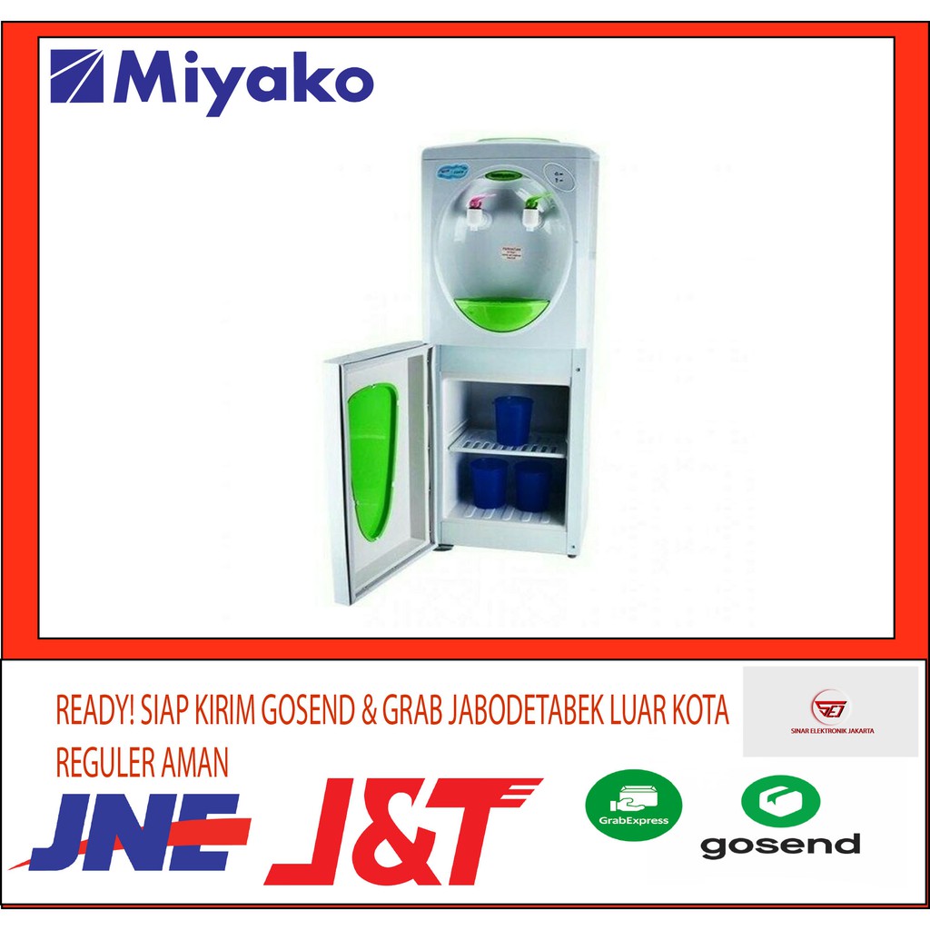 Dispenser Miyako WD 389 HC. PANAS &amp; DINGIN. BARU BERGARANAI RESMI