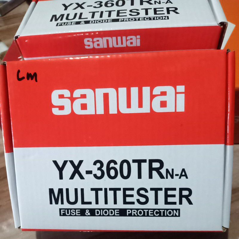 Multitester Tester Analog YX-360TRN-A Sanwai YX360TRN New
