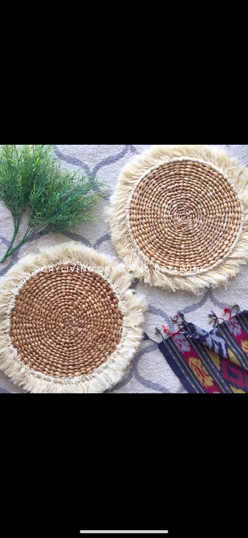 Placemat Agel / Gajih Rumbai