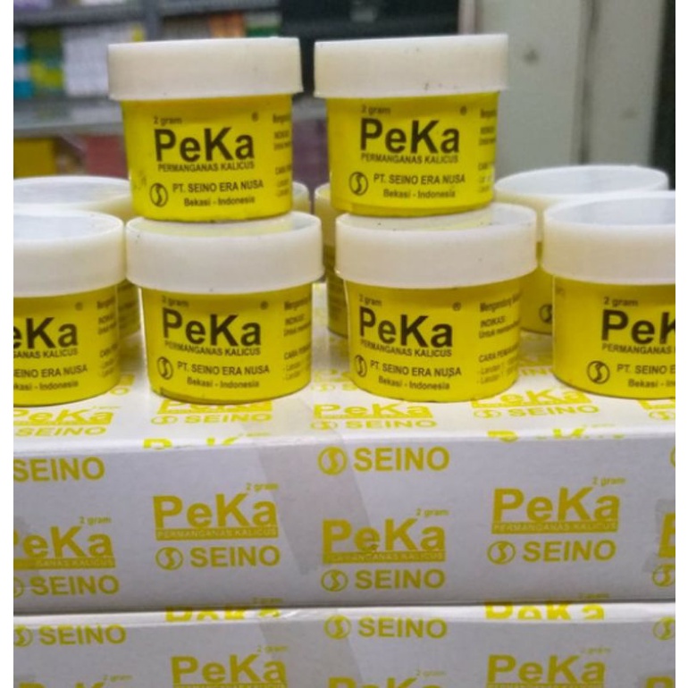 Obat Kulit Rendaman PK Seino Kuning / PEKA (Serbuk Kristal)