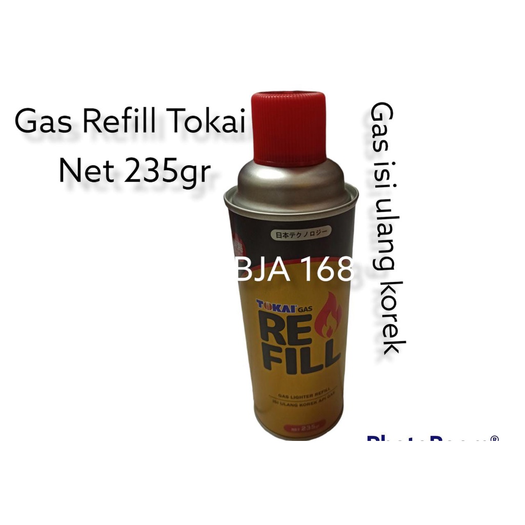 Gas Butane isi ulang korek 235 gr M2000 Refill korek api gas 235 gram Gas Kompor Portable Tokai Jumb