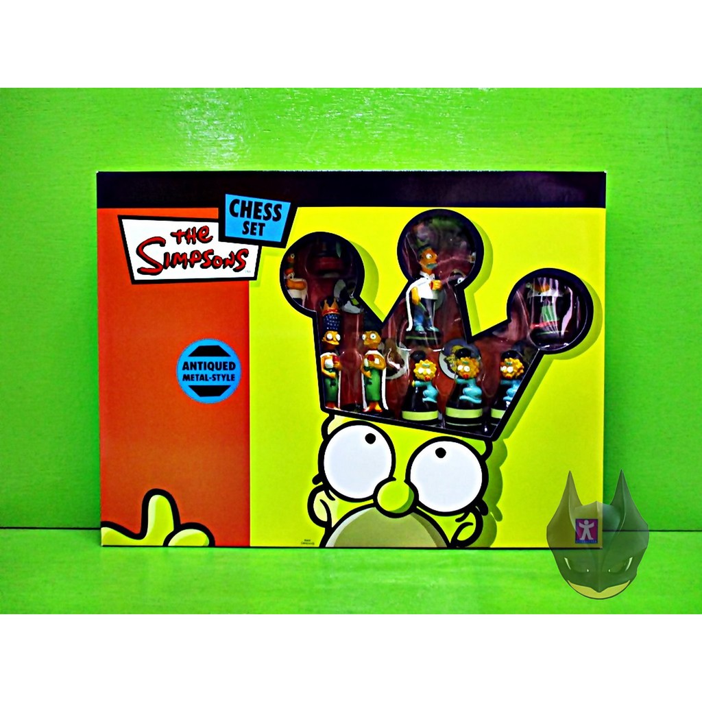 Chess set THE SIMPSONS / Mainan Catur Karakter THE SIMPSON