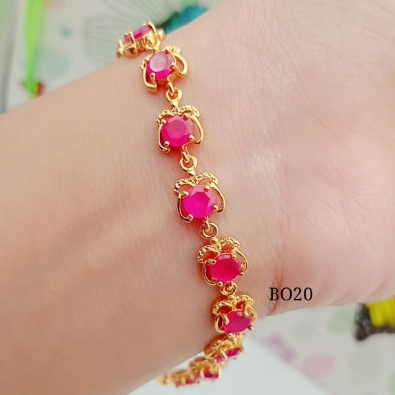 gelang giok lapis emas terbaru