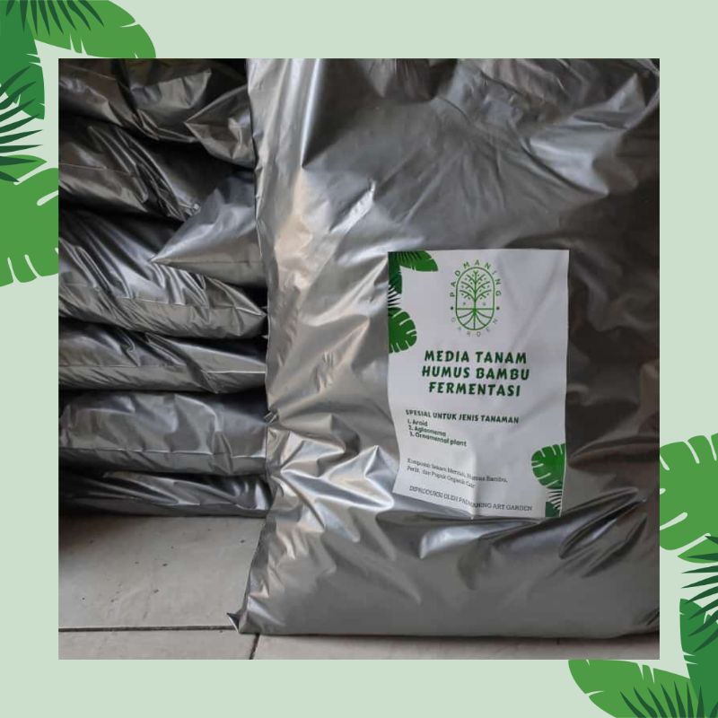[Media Tanam] - Metan Fermentasi Humus Bambu // Pupuk Organik // Pupuk Homemade // Organik // Humus 