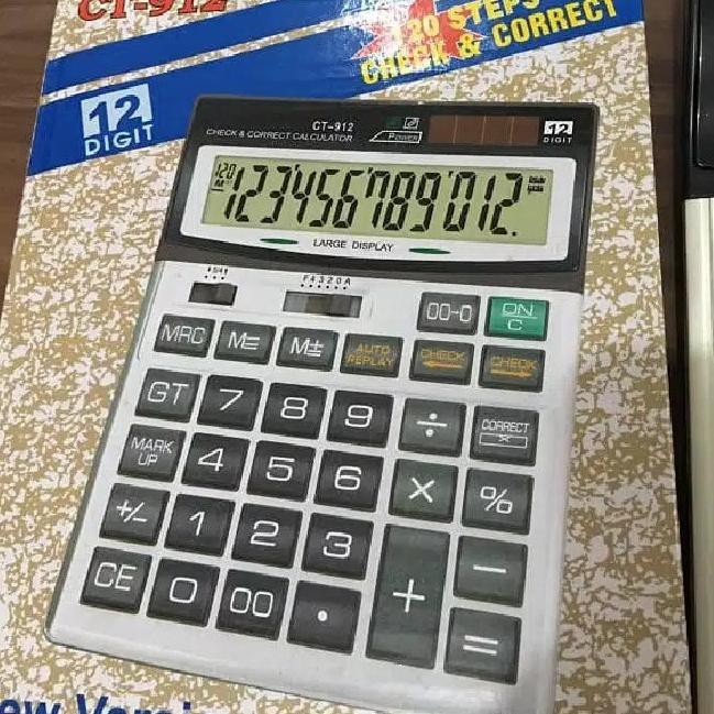 

BARU!!-751 kalkulator ct 912 besar