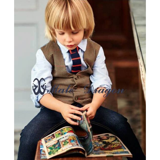 BOY VEST JEANS SET