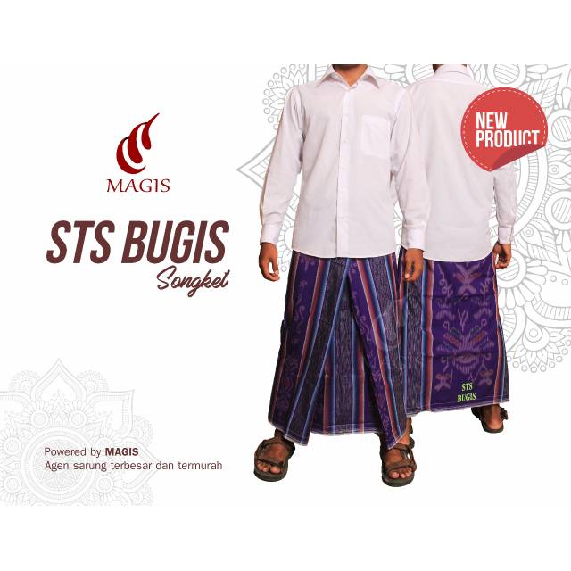 Sarung tenun Bugis Songket (Sts Bugis)