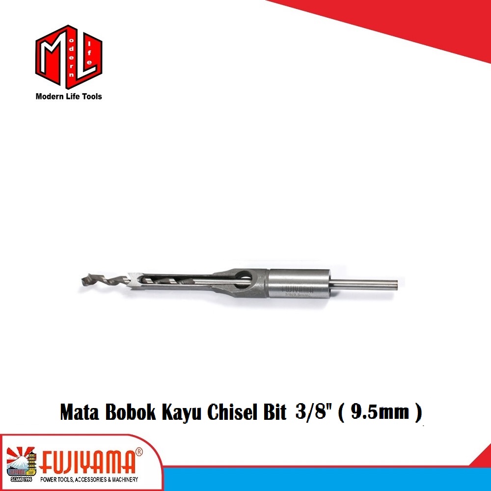 Mata bor bobok kayu 3/8 inch / Chisel Set / Mortising Chisel FUJIYAMA