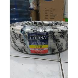 Kabel Listrik Kawat NYM 3 x 1.5 3 x 1,5 3x1,5 3x1.5 Eterna 100meter Kabel NYM 3 x 1,5mm 3 x 1.5mm 3x